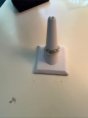 David Yurman Sterling Silver Braided Band Ring